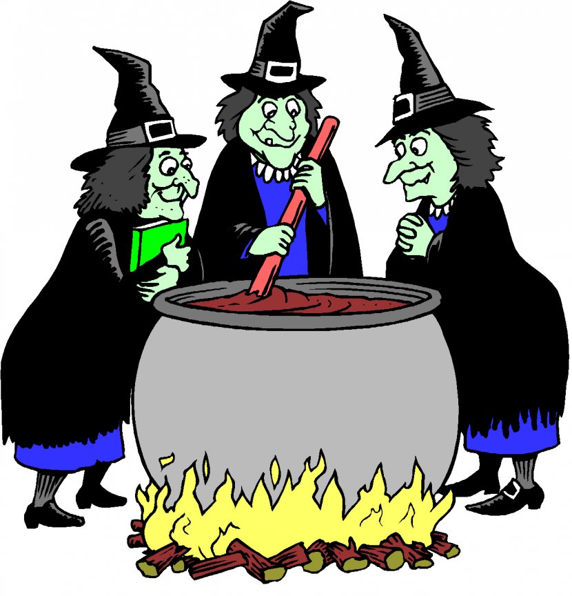 Macbeth Three Witches Witchcraft Clip Art Transparent PNG
