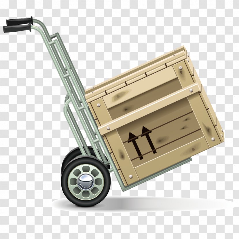 Royalty-free Drawing Illustration - Automotive Exterior - Vector Warehouse Transport Trolleys Transparent PNG