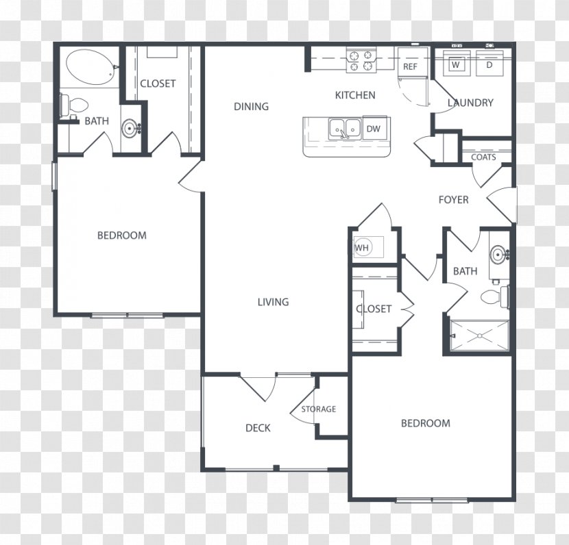 Floor Plan Paper Brand Pattern - Rectangle - Design Transparent PNG