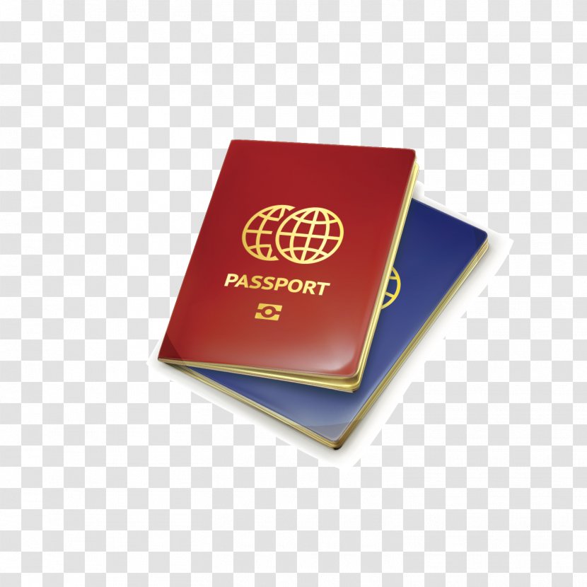 Passport Euclidean Vector Illustration - Material Pattern Outbound Travel Vacation Transparent PNG