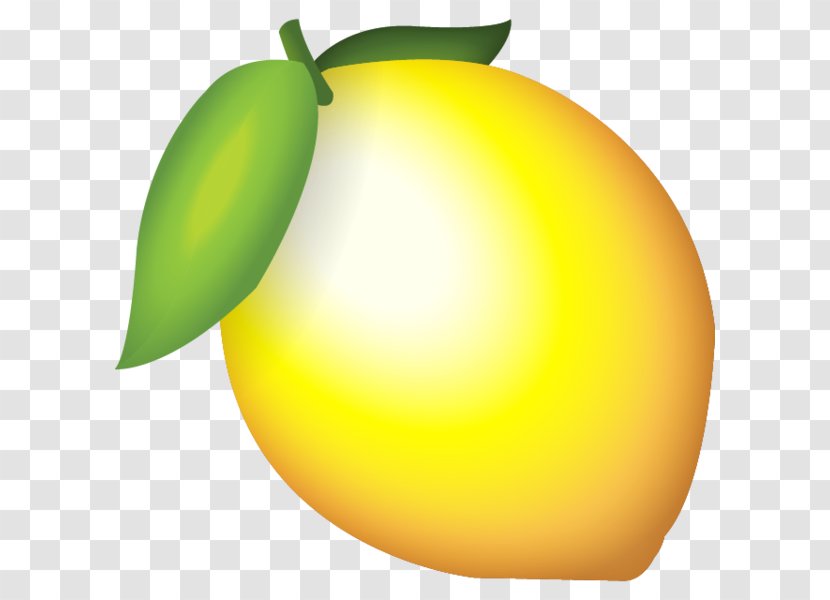 Emoji IPhone Desktop Wallpaper - Apple - Lemon Transparent PNG