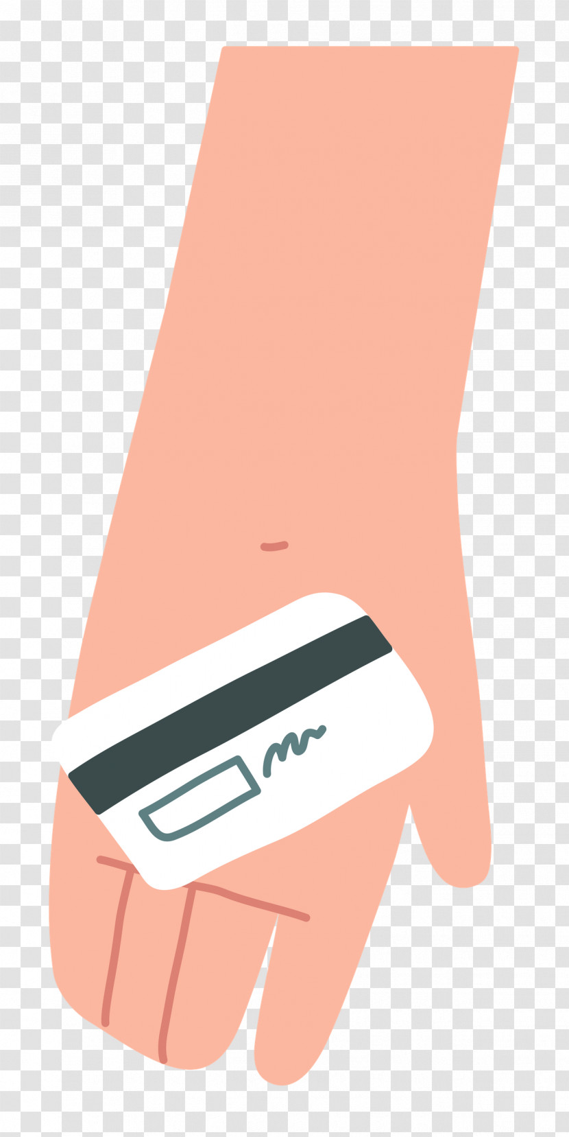 Hand Giving Creditcard Transparent PNG