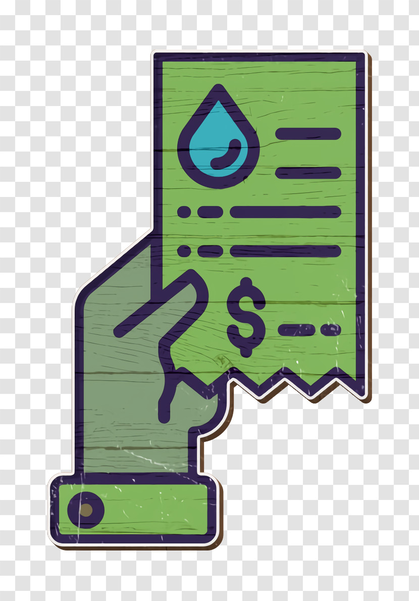 Bill Icon Water Icon Ticket Icon Transparent PNG