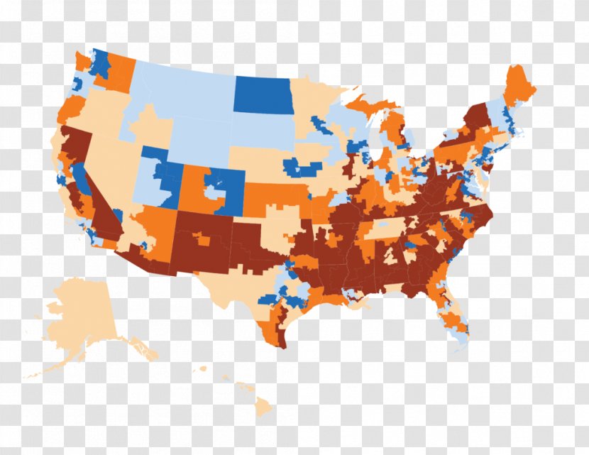 United States Census Map Population County - Real Estate - Poverty Transparent PNG