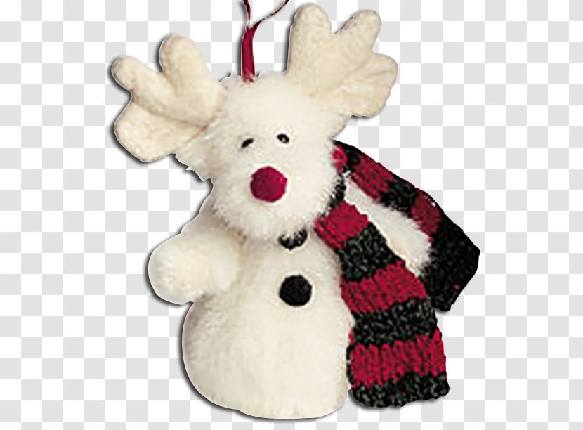 Reindeer Christmas Ornament Stuffed Animals & Cuddly Toys - Mink Shawls Transparent PNG