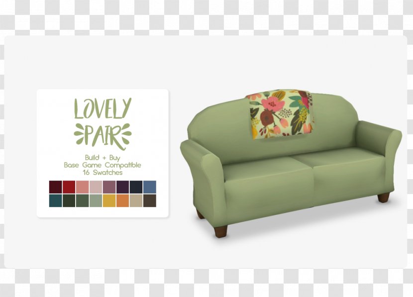 The Sims 4 Loveseat 2 3 Table - Mod Transparent PNG