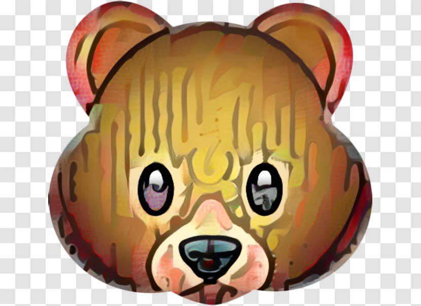 Bear Cartoon - Snout - Brown Transparent PNG