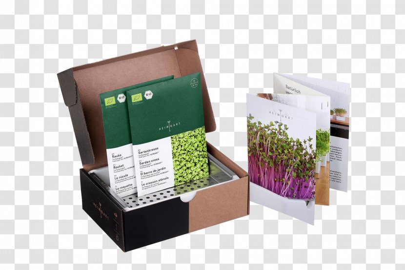 Heimgart - Box - Microgreens Sprouting Cotyledon PorcelainMicrogreens Transparent PNG