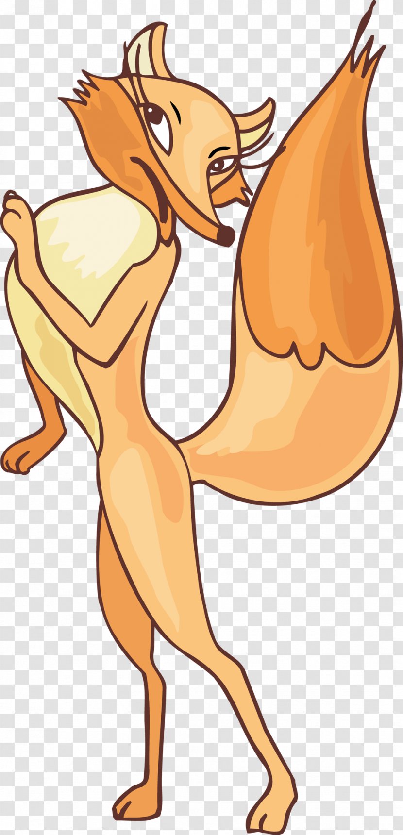 Red Fox Lion Hare Transparent PNG