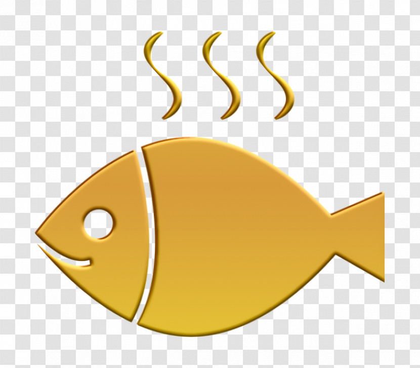 Cooked Fish Icon Food Icon Seafood Icon Transparent PNG