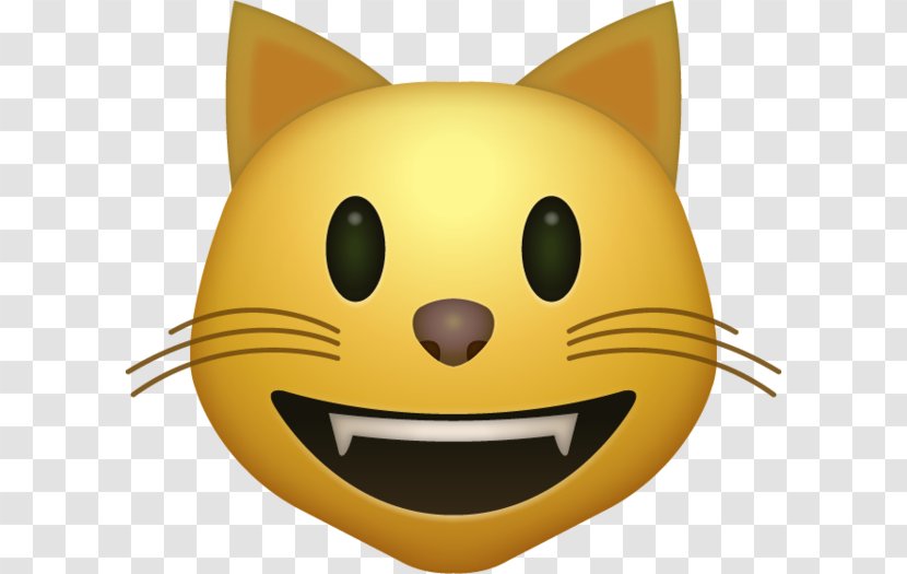 Cat Emojipedia Smile Face With Tears Of Joy Emoji - Cartoon Transparent PNG