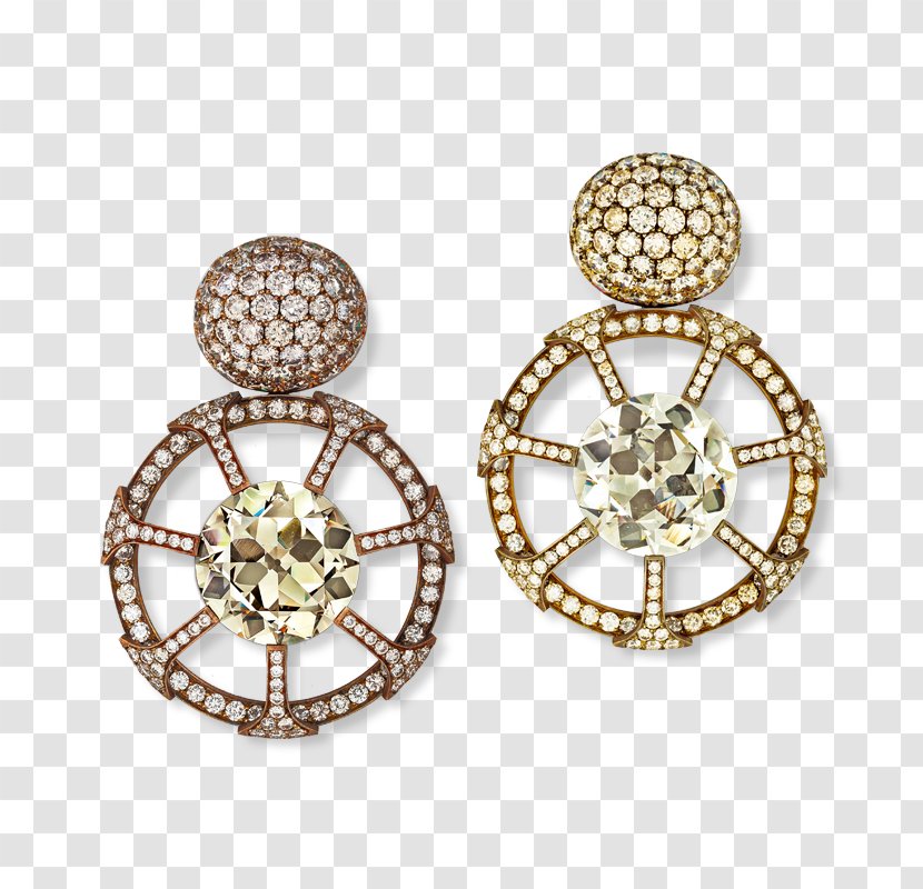 Earring Jewellery Diamond Gemstone Hemmerle - Earrings - Treasure Jewels Cut Out Transparent PNG