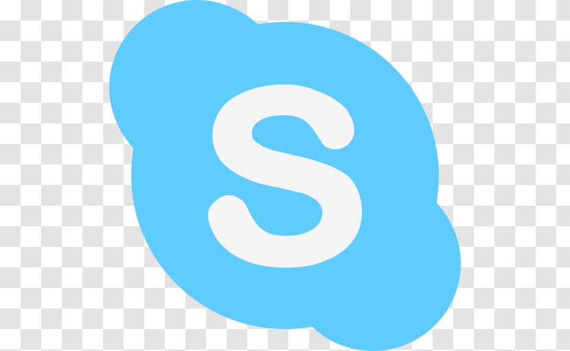 Logo Clip Art - Blue - Skype Transparent PNG