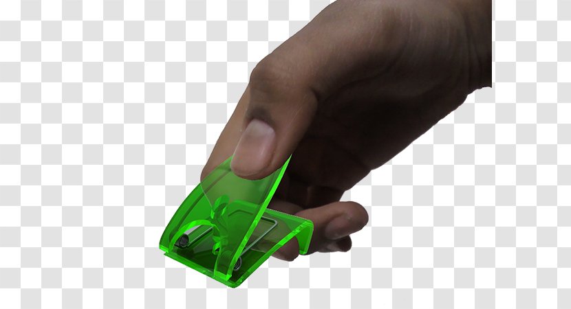 Product Design Thumb Green Plastic - Finger - Hole Puncher Transparent PNG