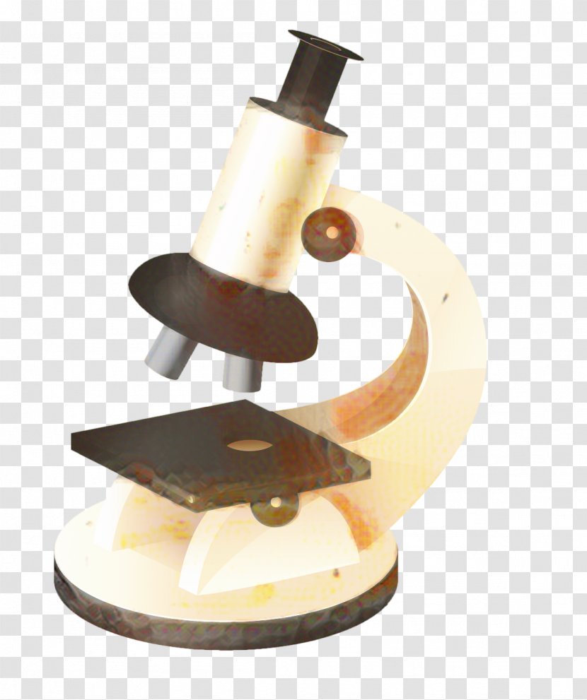 Microscope Cartoon - Mirror - Scientific Instrument Laboratory Transparent PNG