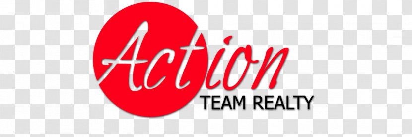 Logo Brand Product Design Font - Red - Action Team Realty Transparent PNG