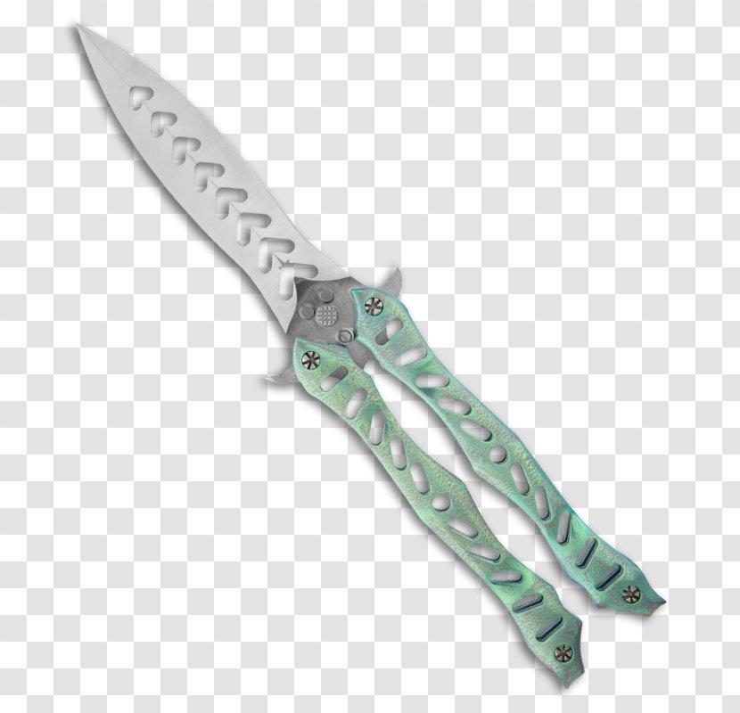Throwing Knife Butterfly Blade Transparent PNG