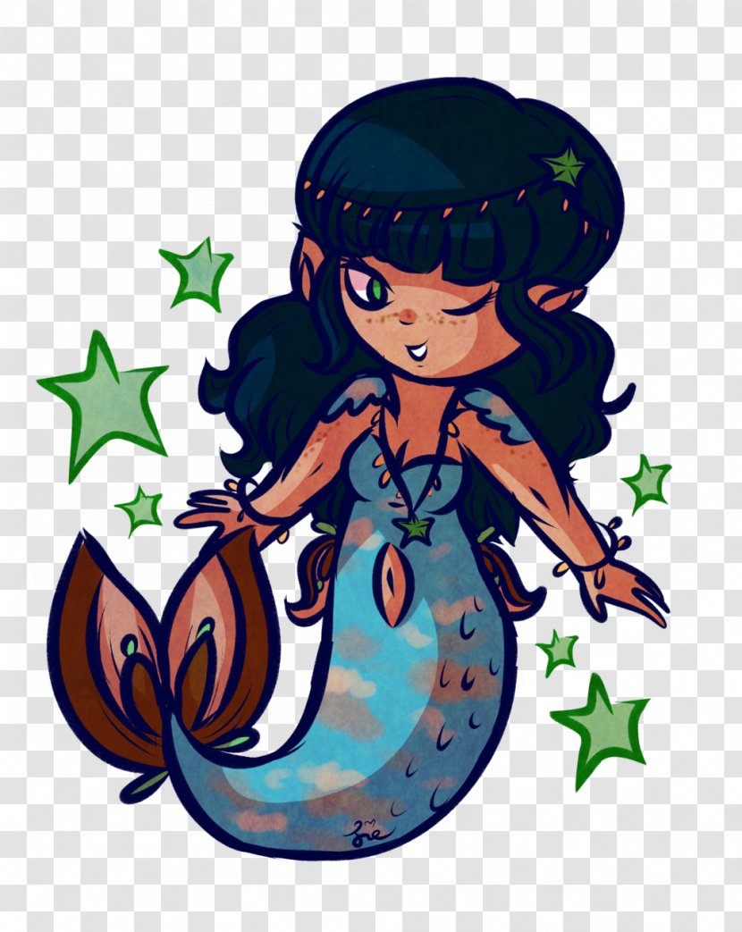 Mermaid Clip Art - Fictional Character Transparent PNG