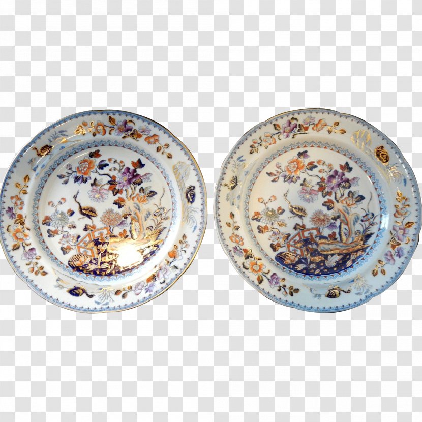 Plate Porcelain Pottery Ironstone China Spode - Antique Transparent PNG