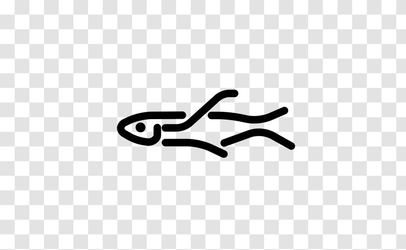Fish Cartoon - Gesture - Blackandwhite Transparent PNG