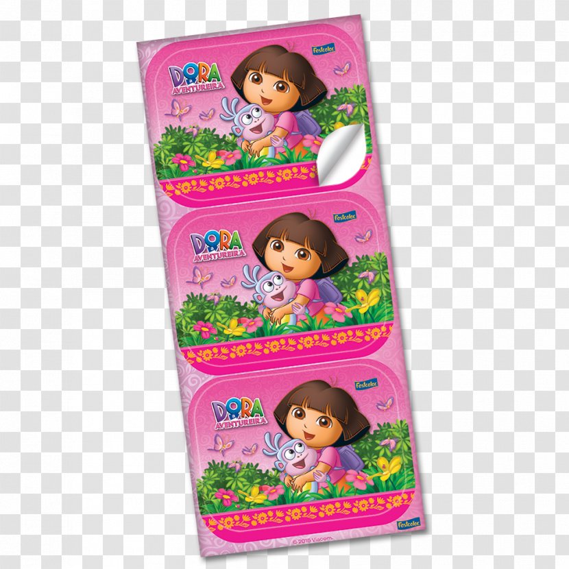 Doll Birthday Candle Cake Party - Dora Aventureira Transparent PNG