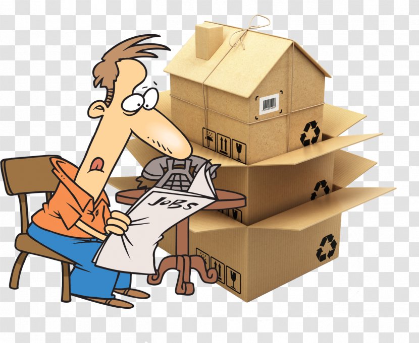 Stock Photography Job Cardboard Box Royalty-free Image - Cartoon Transparent PNG