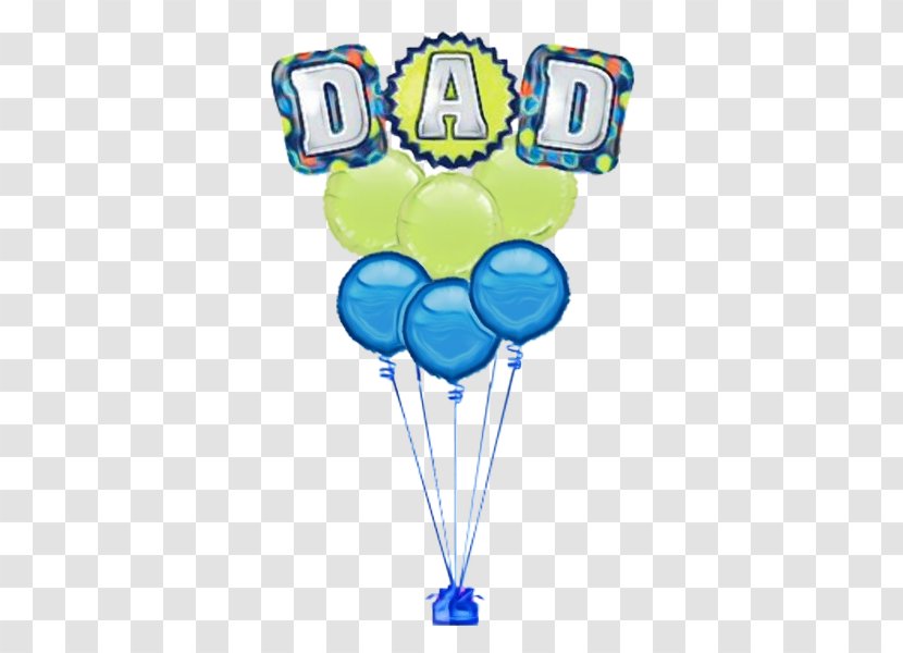 Happy Birthday Balloons - Daughter - Toy Turquoise Transparent PNG