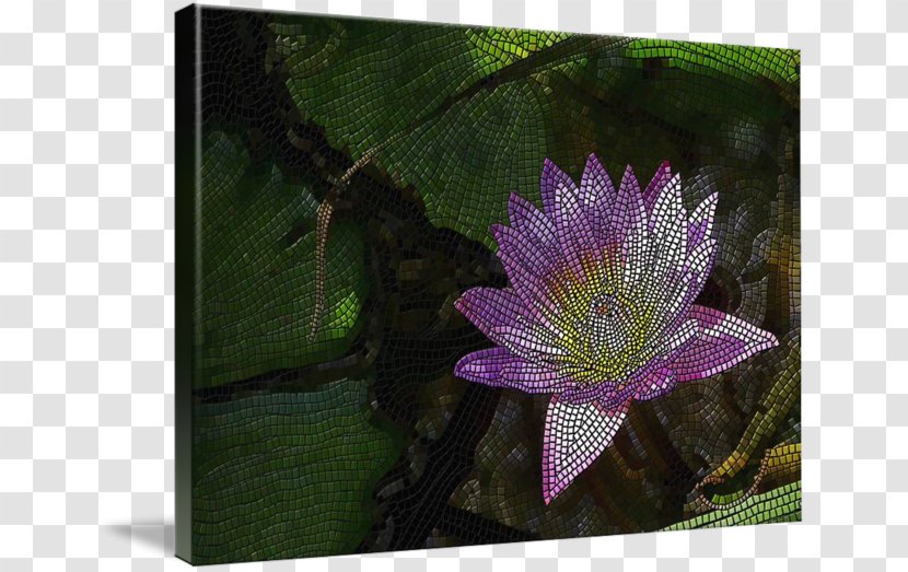 Petal Gallery Wrap Canvas Art Mosaic - Leaf Transparent PNG