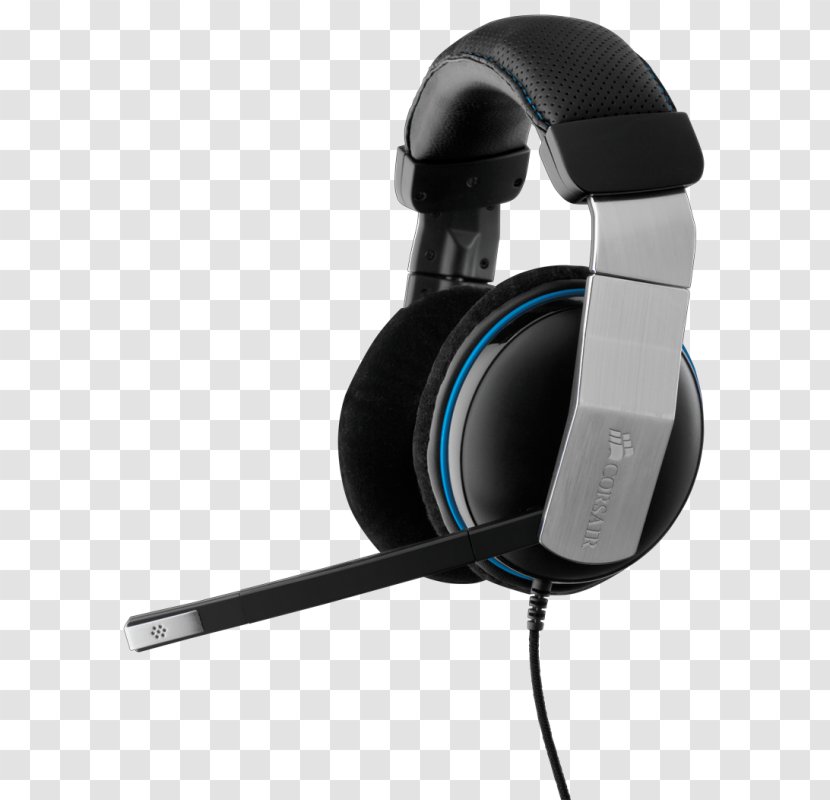 CORSAIR Vengeance 1500 Dolby 7.1 USB Gaming Headset Headphones Corsair Components Surround Sound - 71 Transparent PNG
