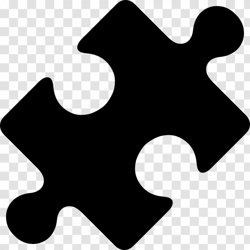 Jigsaw Puzzles - Black And White - Puzzle Transparent PNG