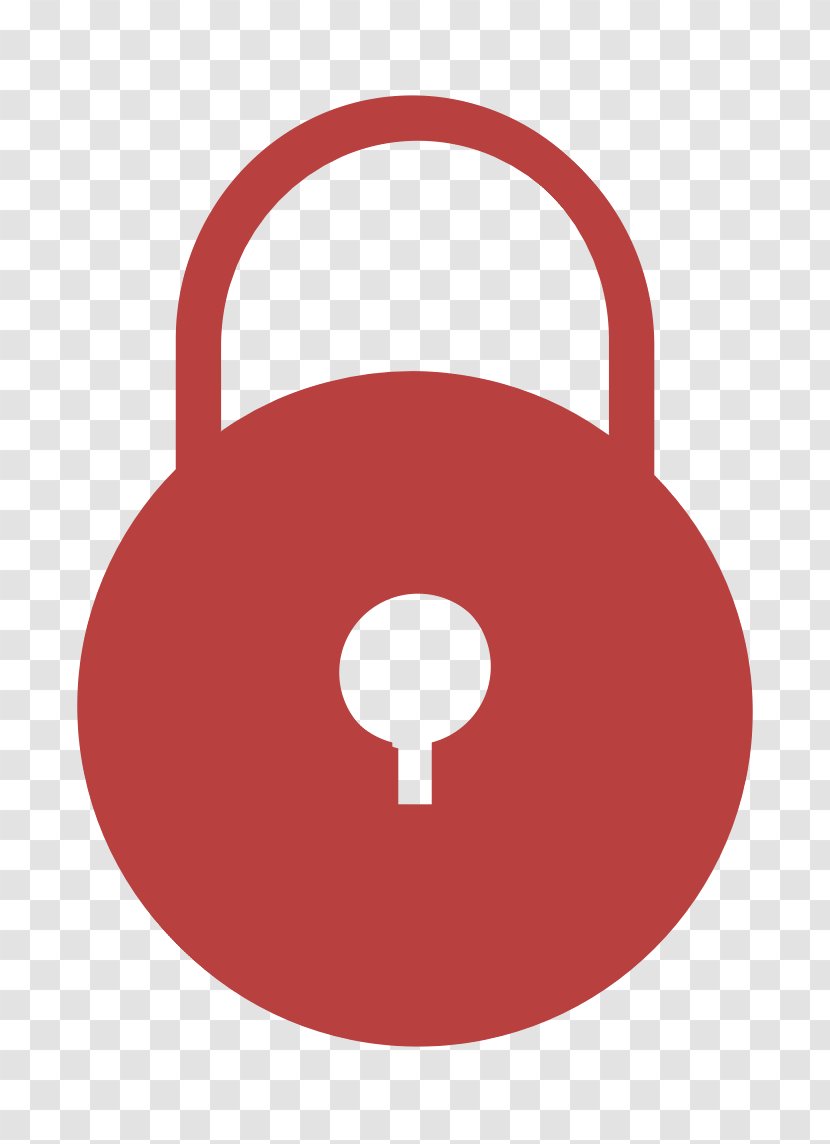 Security Icon - Locked - Red Redm Transparent PNG