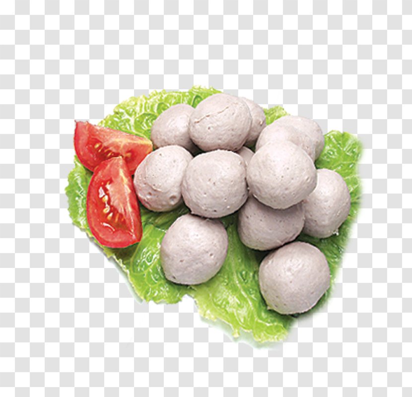 Fish Ball Meatball Soup Vegetarian Cuisine Food - Large Transparent PNG