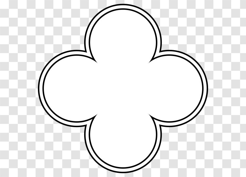 Quatrefoil Shape Architecture Symbol - Cliparts Transparent PNG