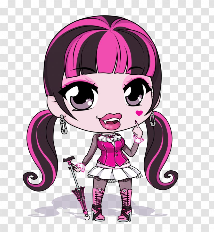 Monster High Draculaura Doll Toy Frankie Stein - Cute Transparent PNG