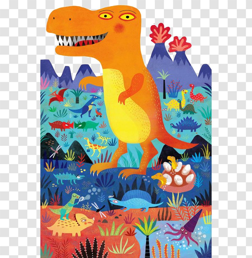 Jigsaw Puzzle Tyrannosaurus Triceratops Microsoft Safari - Toy - Cartoon Dinosaurs Transparent PNG