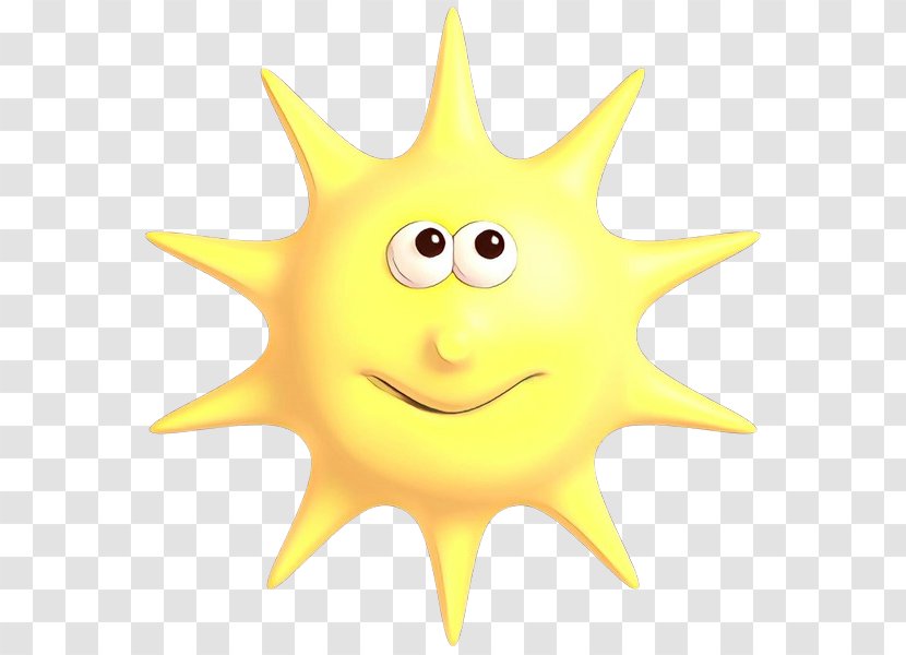 Yellow Star Smiley Clip Art Transparent PNG