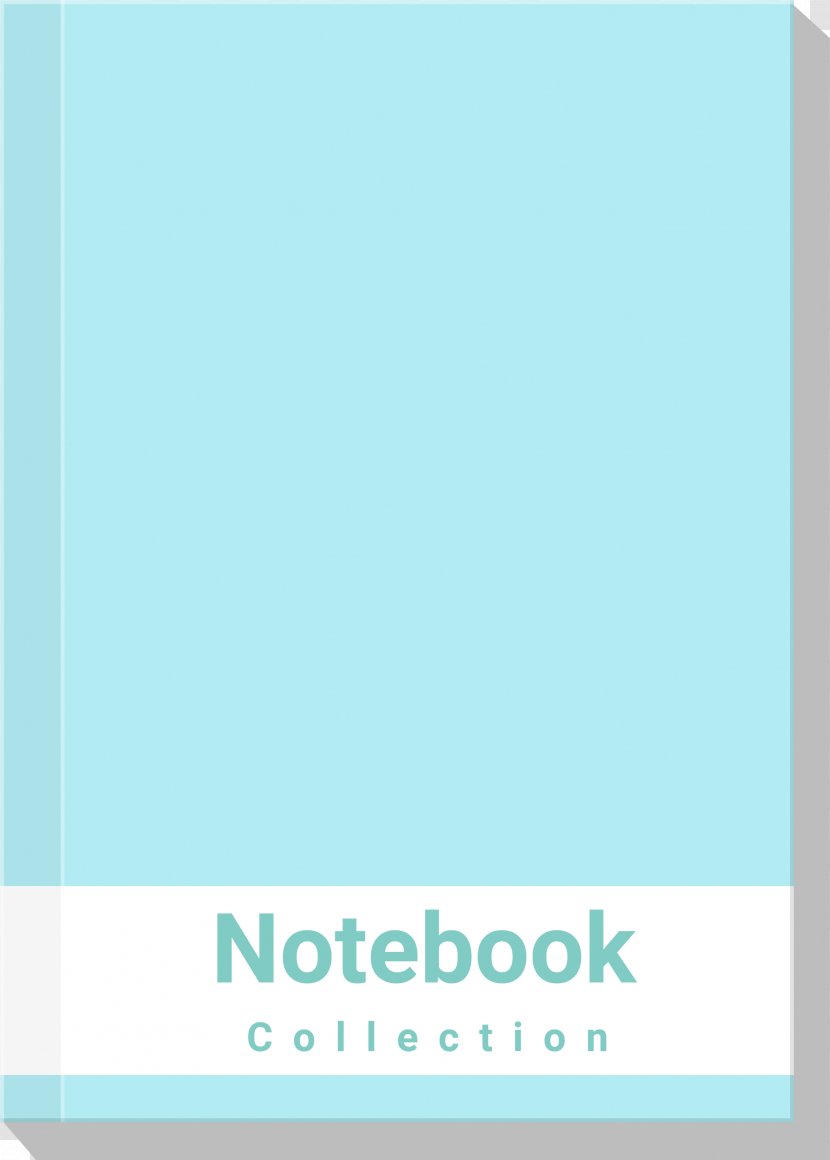 Laptop Blue Paper - Text - Notebook Material Transparent PNG