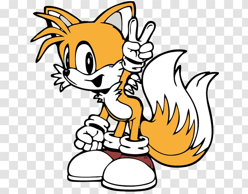 Sonic Chaos Tails Knuckles The Echidna Hedgehog 2 - Tail - Cartoon Transparent PNG