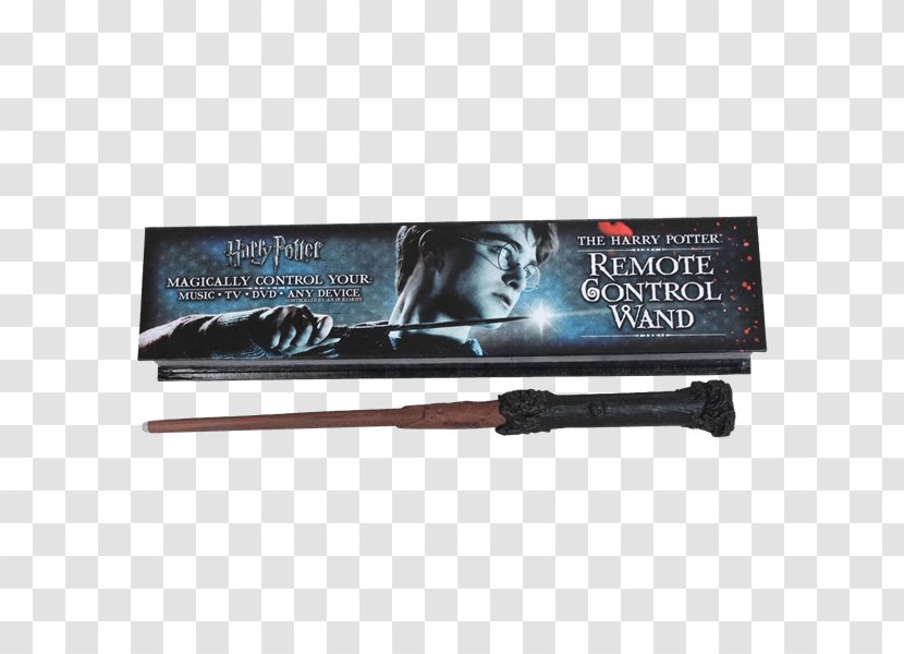 The Noble Collection Harry Potter Replica Universal Remote Control Wand Hermione Granger Controls Television Transparent PNG