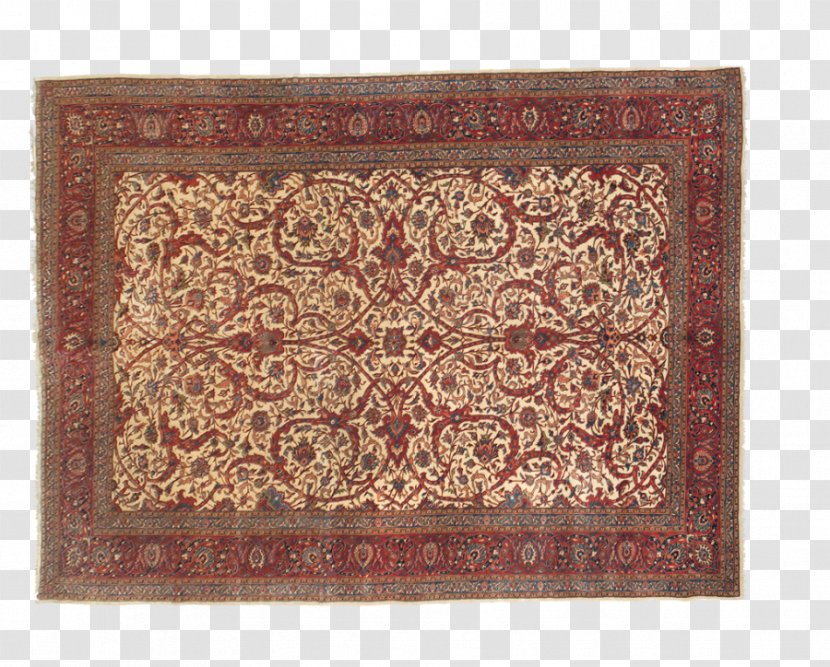 Paisley Carpet Place Mats Rectangle Brown Transparent PNG