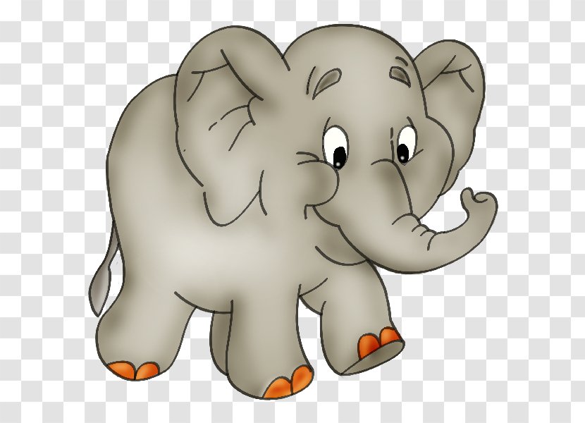Elephant Cartoon Clip Art - African - Cliparts Transparent PNG