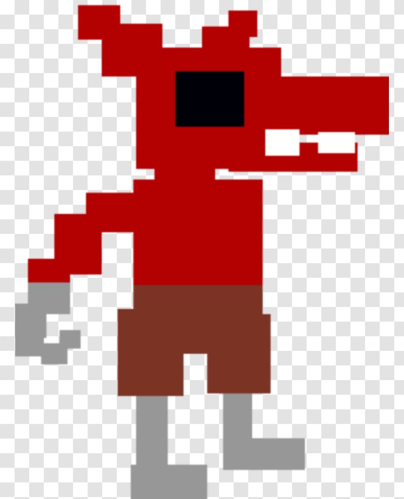 Five Nights At Freddy's 2 4 3 Freddy's: Sister Location - Scott Cawthon - Minecraft Pixel Art Transparent PNG