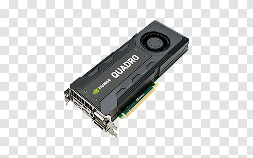 Graphics Cards & Video Adapters Nvidia Quadro Processing Unit GDDR5 SDRAM PCI Express - Computer Transparent PNG