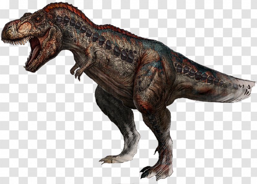 ARK: Survival Evolved Tyrannosaurus Triceratops Giganotosaurus Spinosaurus - Diplocaulus - T Rex Transparent PNG