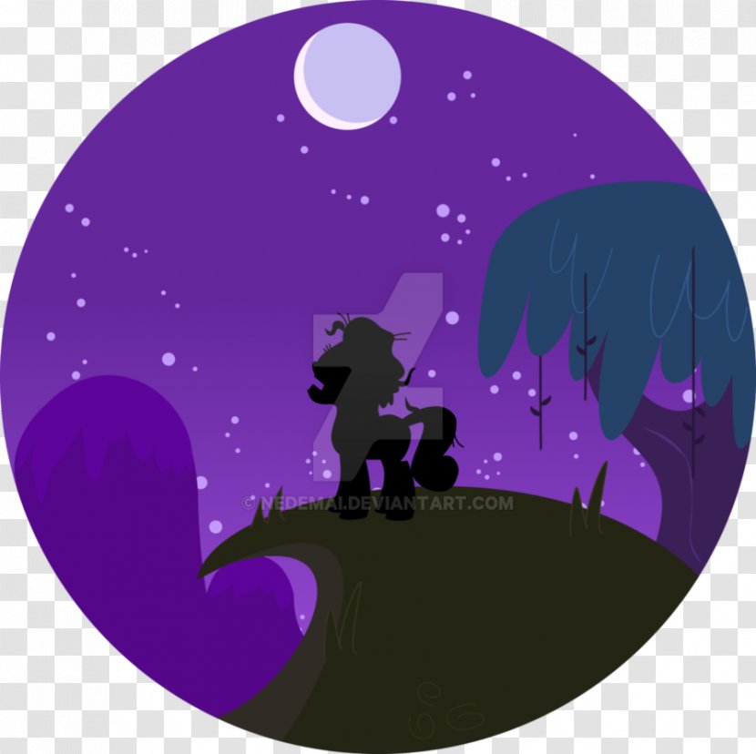 Pony DeviantArt Cuteness - Space - Purple Transparent PNG