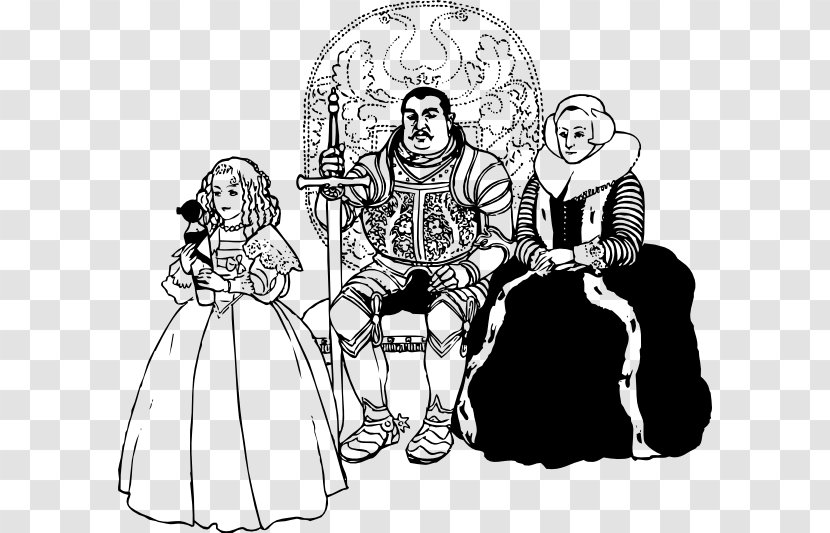 Middle Ages Queen Regnant King Knight Clip Art - Clothing Transparent PNG