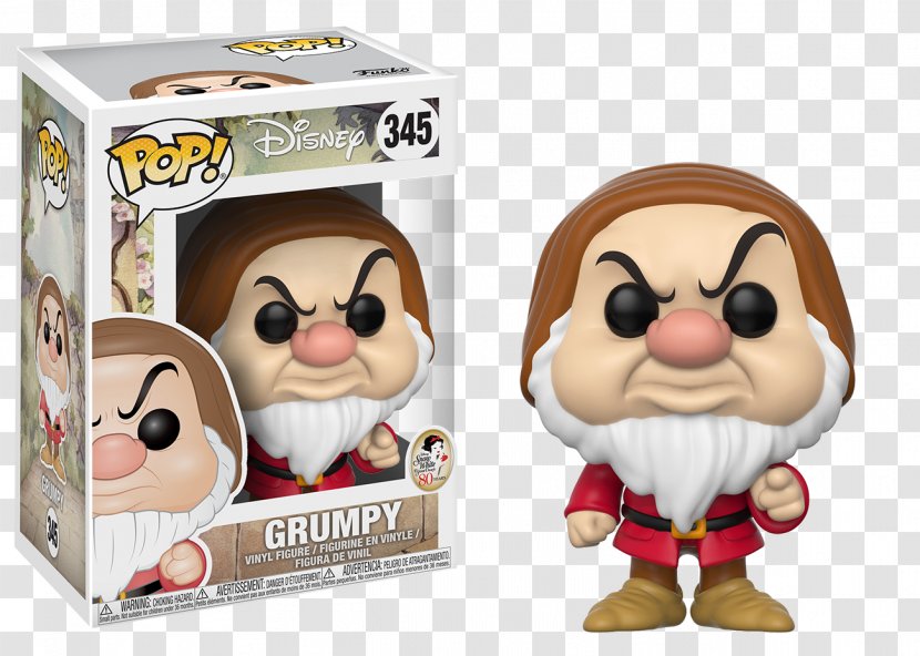 Grumpy Funko Action & Toy Figures Seven Dwarfs - Walt Disney Company Transparent PNG