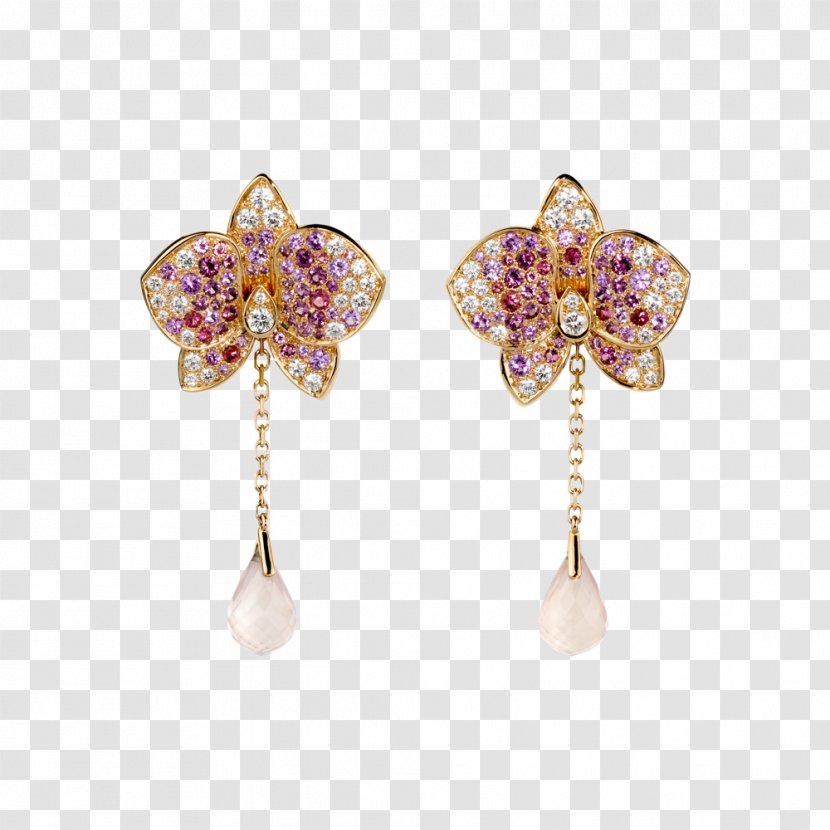 Earring Cartier Jewellery Diamond Transparent PNG