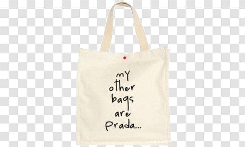 Tote Bag Handbag Shopping Bags & Trolleys Fashion - Beige Transparent PNG
