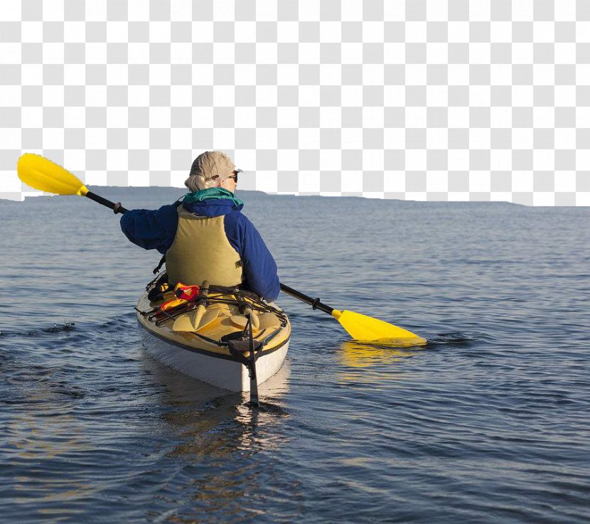 Sea Kayak Oar Inland - Inlet - Boating Man Transparent PNG